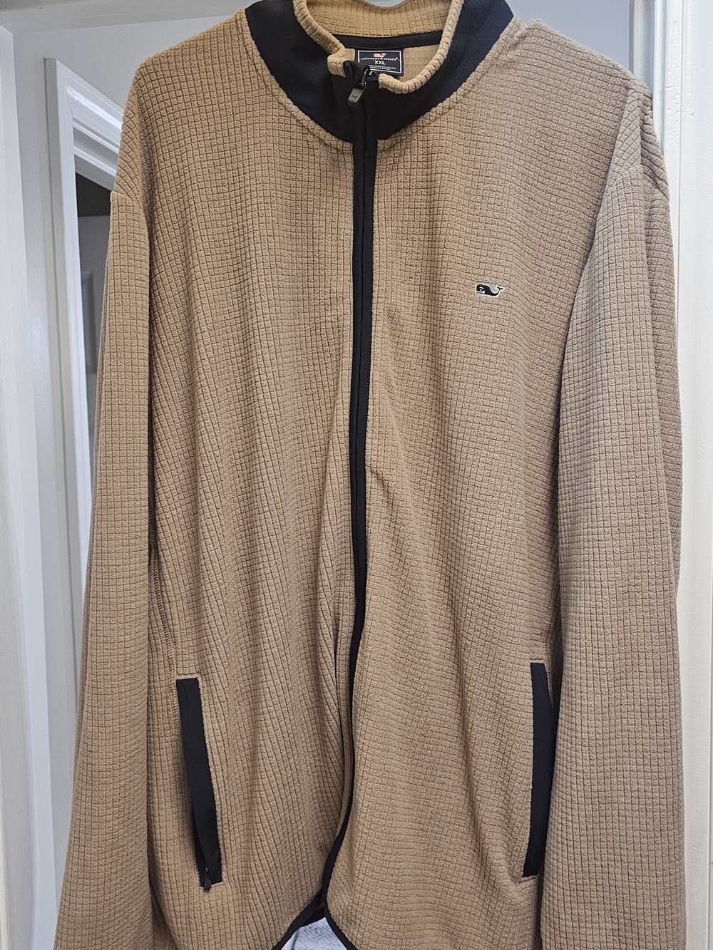 Vineyard Vines Full Zip Waffle Knit Jacket, Men’s XXL, New With Tags